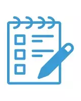 NGN learning icon - blue